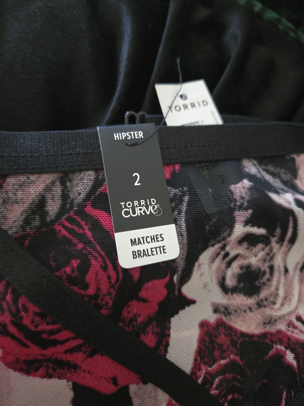 Torrid Floral Cage Back Hipster Pantie - Picture 4 of 5